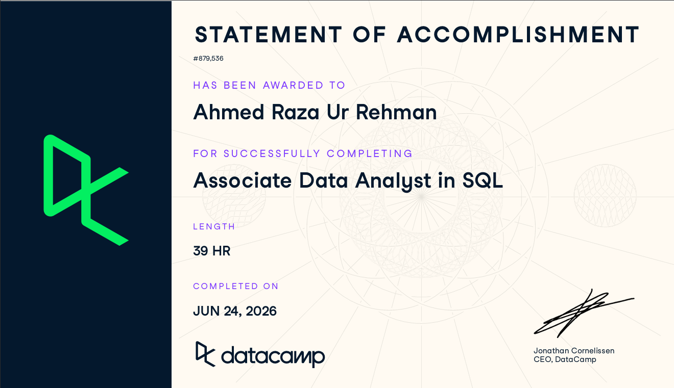 Data Analyst